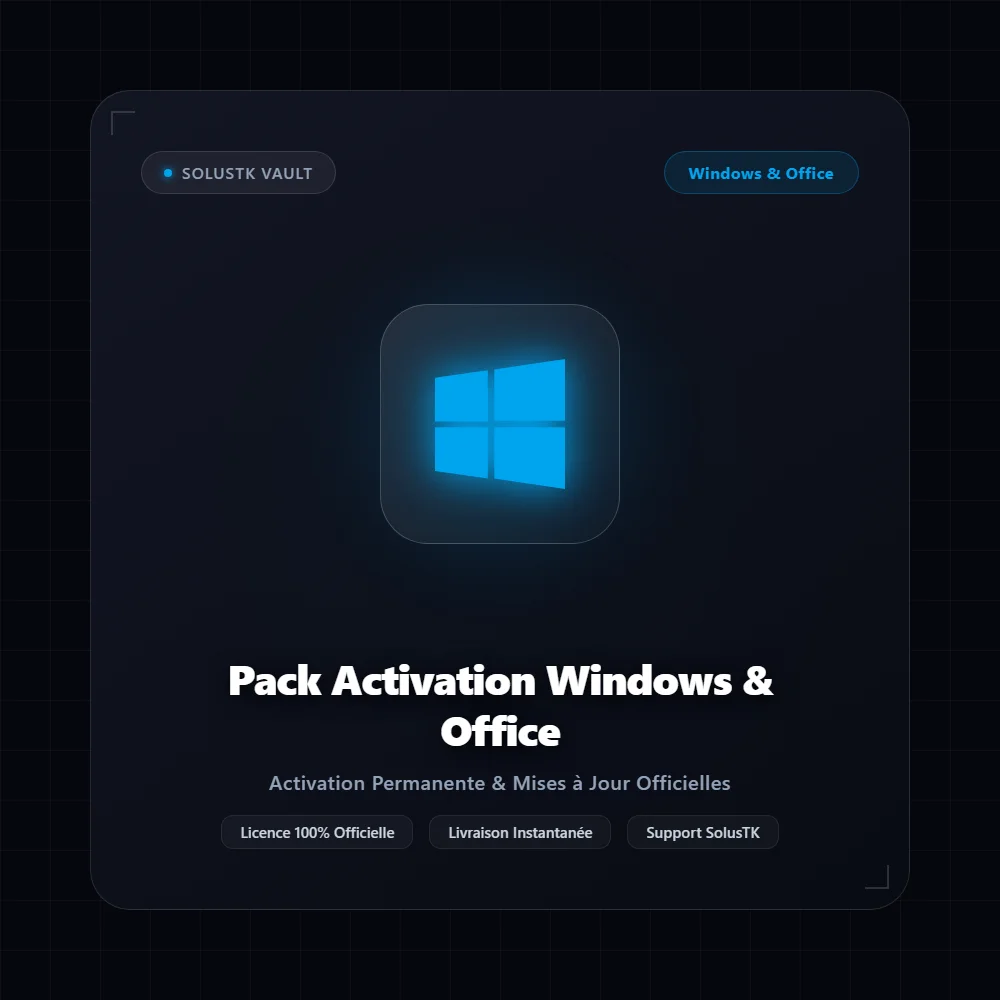 Pack Activation Windows & Microsoft Office (Toutes Versions)