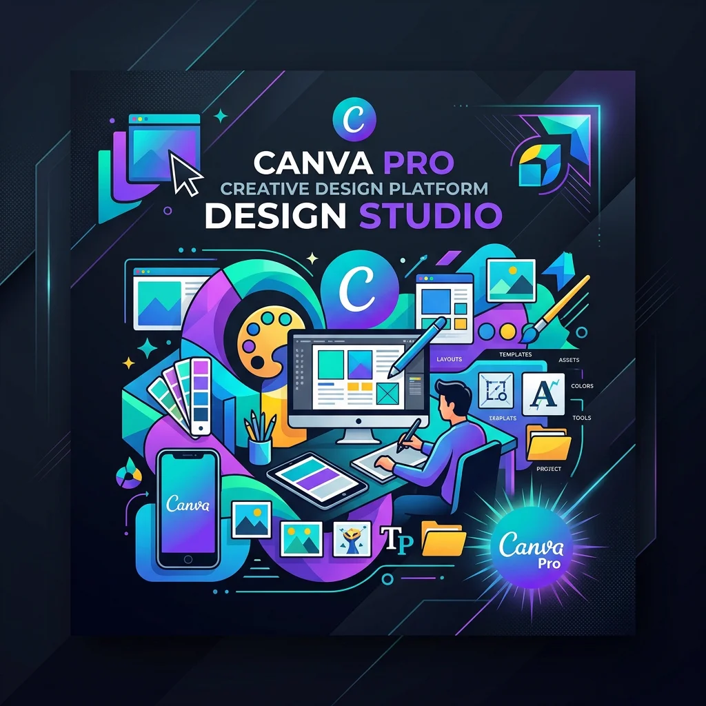 Lien Canva Pro Edu à vie (Garantie 6 Mois)